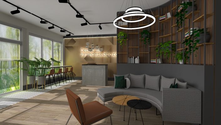 Wizualizacja Centrum Przedsiębiorczości Piaseczno