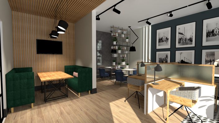 Wizualizacja Centrum Przedsiębiorczości Piaseczno